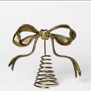 Metal Bow Tree Topper from Threshold™ designed with Studio McGee